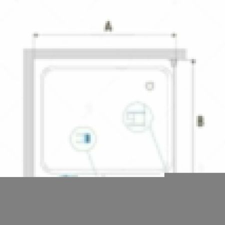 Душевой уголок RGW Passage 35087638-21 130х80 стекло матовое профиль хром без поддона