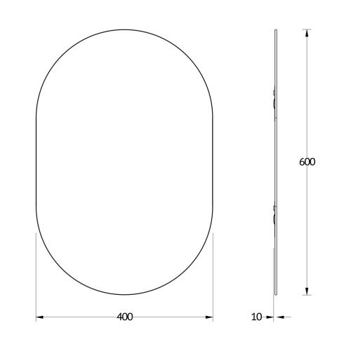 Зеркало Evoform Colora BY 0461 40х60 подвесное - фото 2