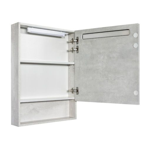 Зеркало-шкаф Comforty Никосия 00-00014144CF 60х80 подвесной цвет бежевый - фото 4