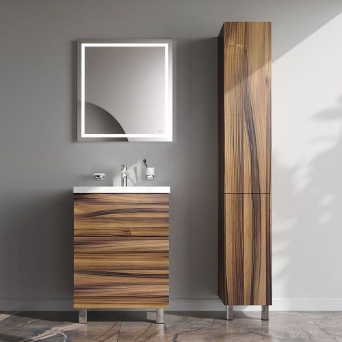 Шкаф-пенал Am.Pm Gem M90CSL0306HF 30х190 напольный цвет коричневый - фото 4