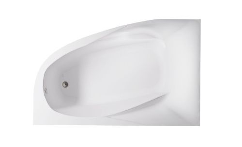 Ванна из литьевго мрамора Astra-Form Селена 01010039 170х100 угловая асимметричная с ножками - фото 2