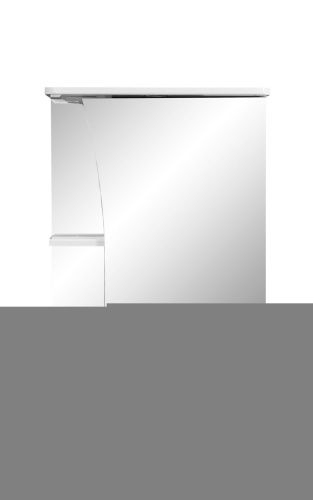 Зеркало-шкаф Stella Polar Волна SP-00000034 50х70 подвесной цвет белый - фото 5