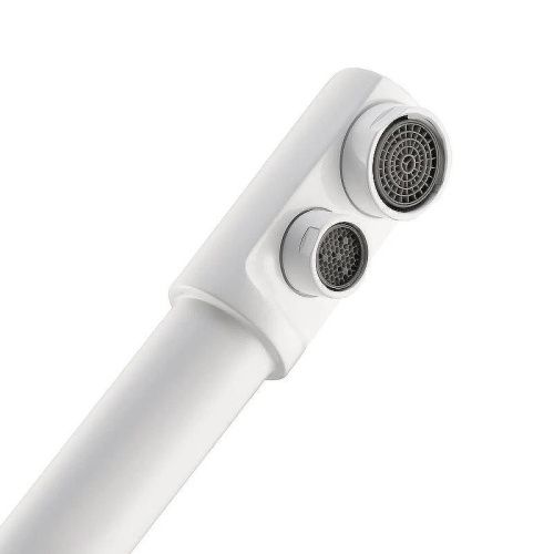 Смеситель для кухни Haiba HB70088-8 на мойку белый - фото 3