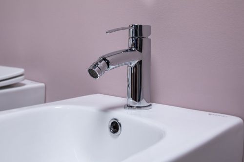 Смеситель Paffoni Berry BR131CR на биде хром - фото 2