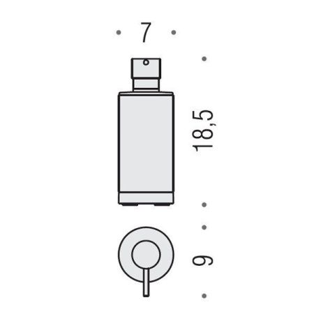 Дозатор Colombo Nordic B9324.CR-CNO