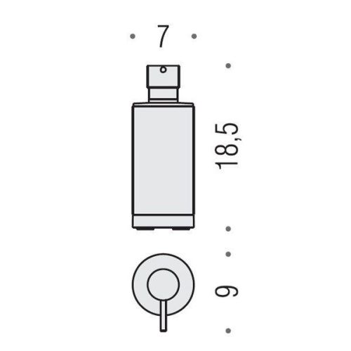 Дозатор Colombo Nordic B9324.CR-CBO - фото 2
