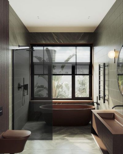 Душевая перегородка Maybah Glass MGD-1355-6ш 100х195 стекло тонированное профиль черный - фото 2