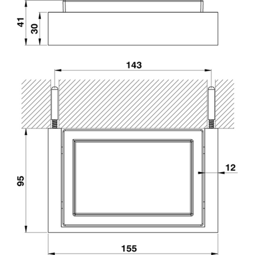 Мыльница Cisal Quad QU09060021 - фото 2