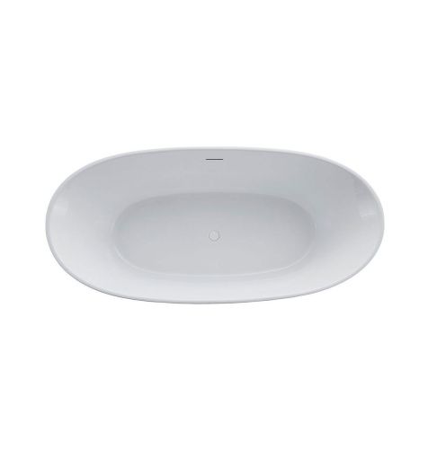 Ванна акриловая Vincea VBT-405-1860 185х90 отдельностоящая овальная - фото 3