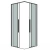 Душевая дверь Grossman Galaxy 1/2.K33.01.11.42.00 110х195 стекло прозрачное профиль графит