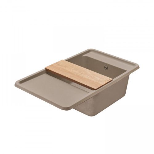 Кухонная мойка Aquaton Беллис 1A724832BS250 85х50 цвет серый - фото 4