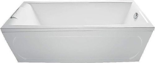 Ванна акриловая 1MarKa AELITA 01ае1675 165х75 пристенная прямоугольная без каркаса - фото 2