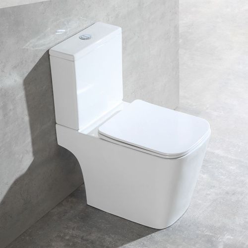 Унитаз напольный с бачком Vincea Hope VT2-201 белый с сиденьем микролифт безободковый душевой смыв - фото 2