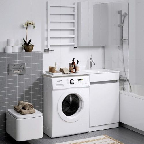 Тумба под раковину Aqwella Y FOR0105KR 50х50 напольная цвет белый - фото 3