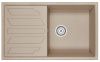 Кухонная мойка Granula 8601, ПЕСОК 85х50 цвет бежевый поверхность матовая