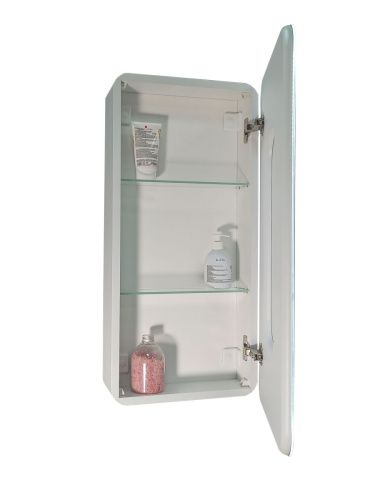 Зеркало-шкаф Taliente CBled TA-CBled-EL4080R 40х80 подвесной цвет белый - фото 4