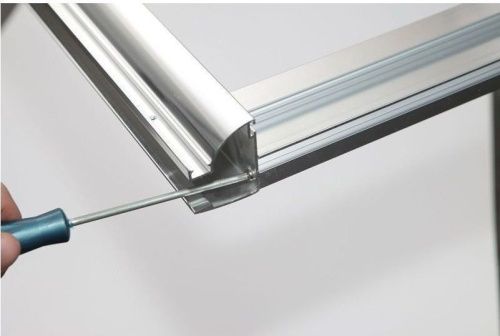 Душевая дверь Aquanet Alfa NAA6121 1300 130х200 стекло прозрачное профиль хром - фото 2