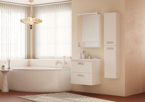 Тумба под раковину Roca The Gap Original ZRU9302733 70х40 подвесная цвет белый - фото 5