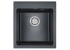 Кухонная мойка Paulmark KANTE 45 PM104651-BLM 45х50 цвет черный