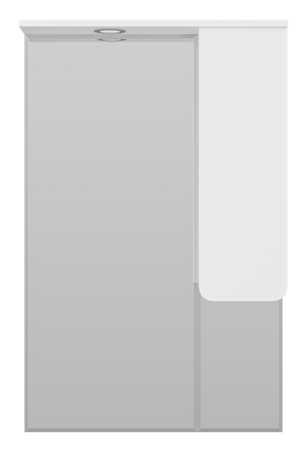 Зеркало-шкаф Misty Чегет П-Чег-02065-01П 70х100 подвесной цвет белый - фото 2