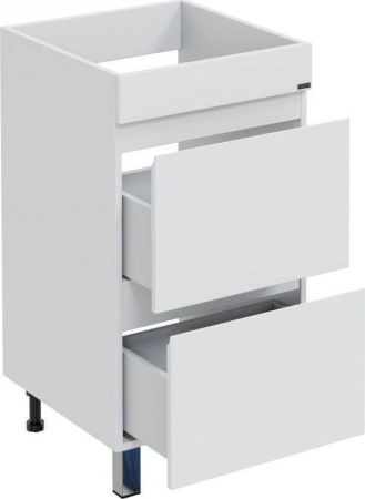 Тумба под раковину СанТа Марс 700305 60х50 напольная цвет белый