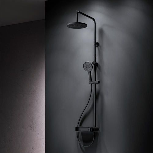 Душевая стойка Am.Pm X-Joy F0785A622 настенная цвет черный