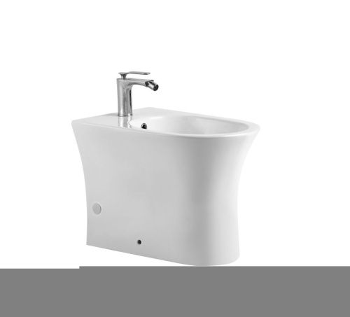 Биде напольное Agger AT01300 цвет белый - фото 2