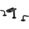 Смеситель для раковины Wonzon & Woghand Loop WW-131-00-508 на столешницу черный