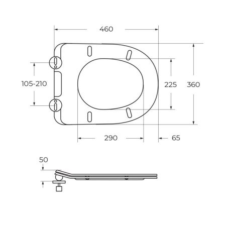 Крышка сиденье для унитаза BelBagno  BB901SC