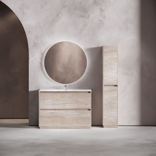 Тумба под раковину Sancos Libra Floor LB120F-1EG 120х50 напольная цвет коричневый - фото 2