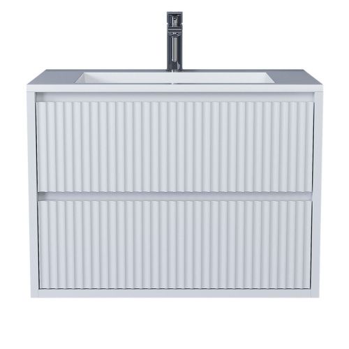 Тумба с раковиной Uperwood Next Premium 3930205165 70х50 цвет белый - фото 4