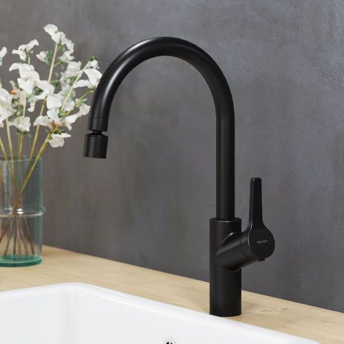 Смеситель для кухни Damixa Eclipse 310722300 на мойку черный