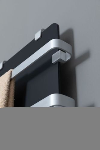 Полотенцесушитель электрический Allen Brau Infinity 00325625 45х140 черный - фото 4