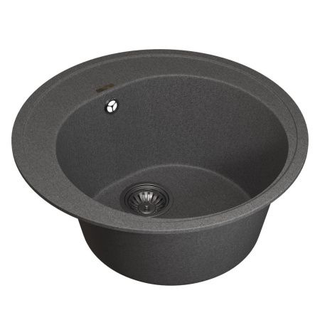 Кухонная мойка Uperwood Quartz Premium UPD-01 3910202102 50х50 цвет серый поверхность матовая