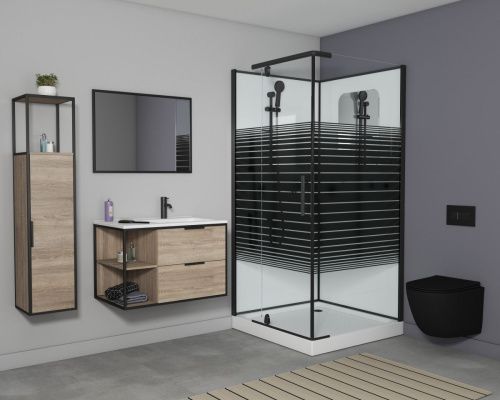 Душевая кабина Grossman Classic GR271QL 90х90 квадратная без крыши ориентация левая - фото 2