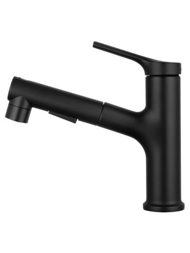 Смеситель Wonzon & Woghand WW-A40862-MB на раковину черный - фото 3