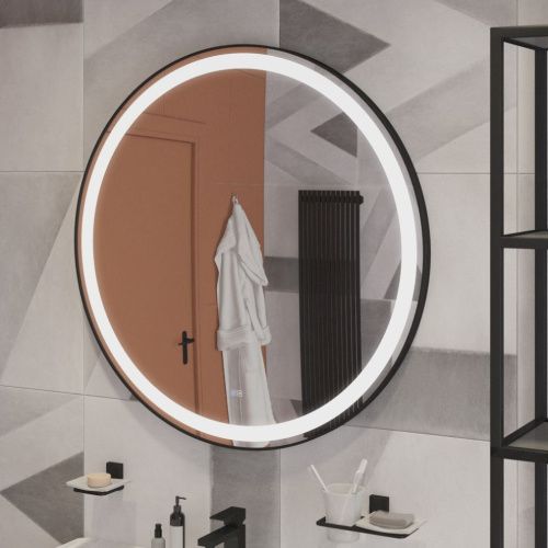 Зеркало с подсветкой Cezares CADRO CZR-SPC-CADRO-800-LED-TCH-WARM 80х80 подвесное - фото 5