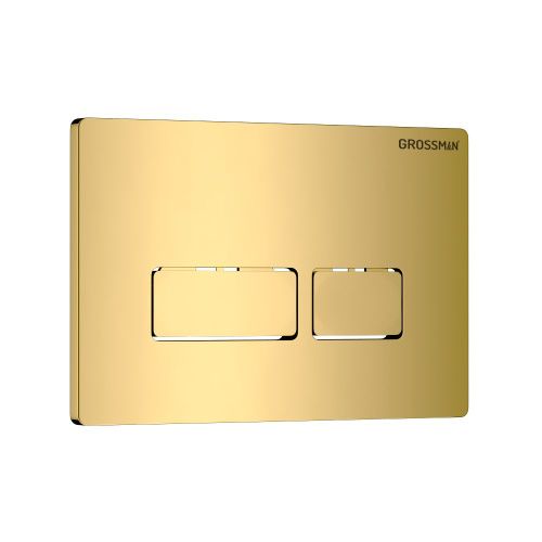 Клавиша смыва механическая Grossman Pragma 700.K31.03.300.300 цвет золото - фото 2