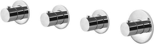 Смеситель для ванны с душем Paffoni Modular Box MDE019CR встраиваемый в стену хром с термостатом