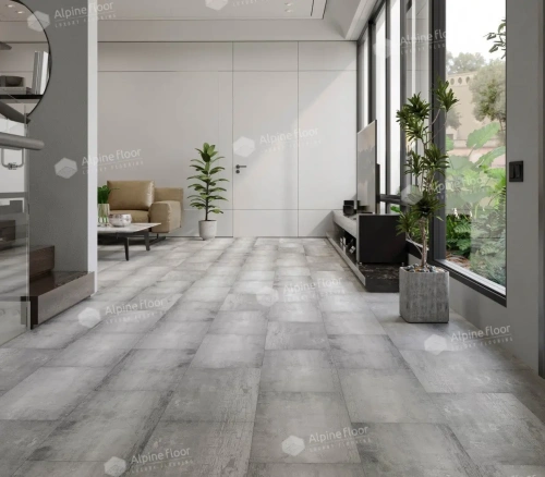 SPC ламинат Alpine Floor Stone Mineral Core ECO 4-10 MC Корноулл толщина 0.4 см 43 класс 609,6х304,8 - фото 3