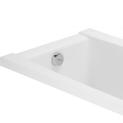 Ванна акриловая Santek Санторини 1WH302494 160х70 пристенная прямоугольная без каркаса - фото 3
