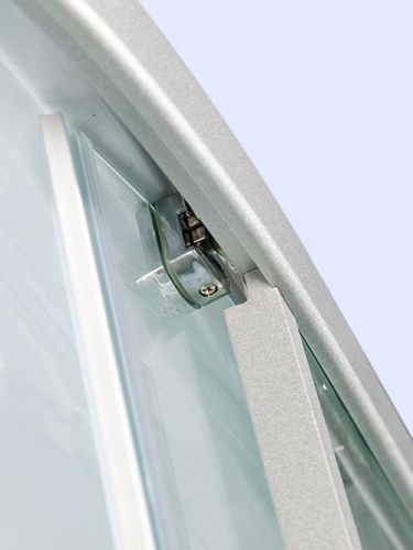 Душевой бокс WeltWasser WW500 10000003926 170х85 стекло прозрачное профиль хром - фото 3