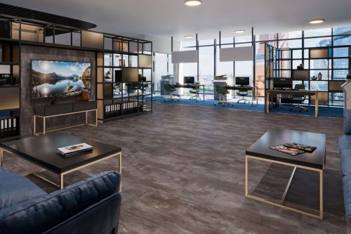 SPC ламинат Damy Floor ASCENT K3053-3 Вайсхорн толщина 0.4 см 43 класс 610х305 - фото 4