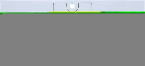 Раковина из искусственного камня Aquanet Фортуна 00222717 100х50 накладная цвет белый 1 отверстие под смеситель - фото 3