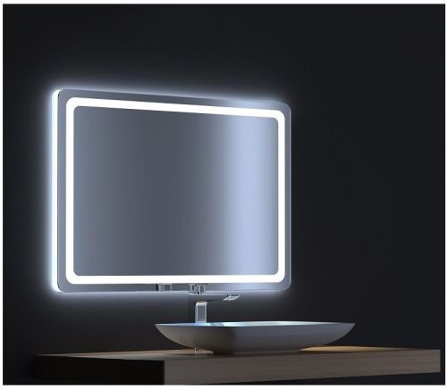 Зеркало с подсветкой De Aqua Смарт SMR 406 120 120х80 подвесное - фото 5