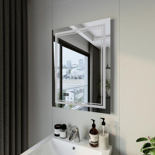 Зеркало с подсветкой Бриклаер Эстель 4627125414282 60х80 подвесное - фото 5