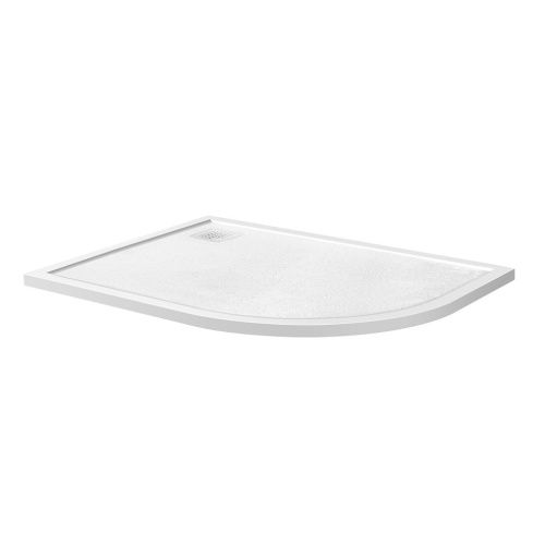 Душевой поддон из искусственного камня BelBagno UNO TRAY-MR-UNO-RH-120/80-550-35-W-L-BO 120х80 белый - фото 2
