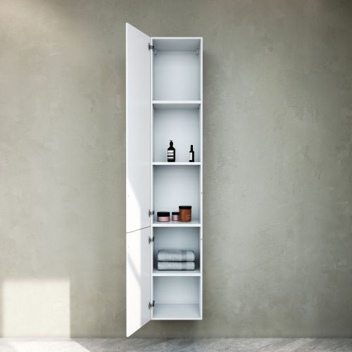 Шкаф-пенал Am.Pm Gem M90CHL0306WG 30х170 подвесной цвет белый - фото 3