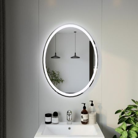 Зеркало с подсветкой Бриклаер Эстель 4627125414343 60х80 подвесное