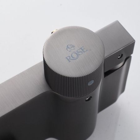 Душевая стойка Rose R1896T настенная цвет серый с термостатом